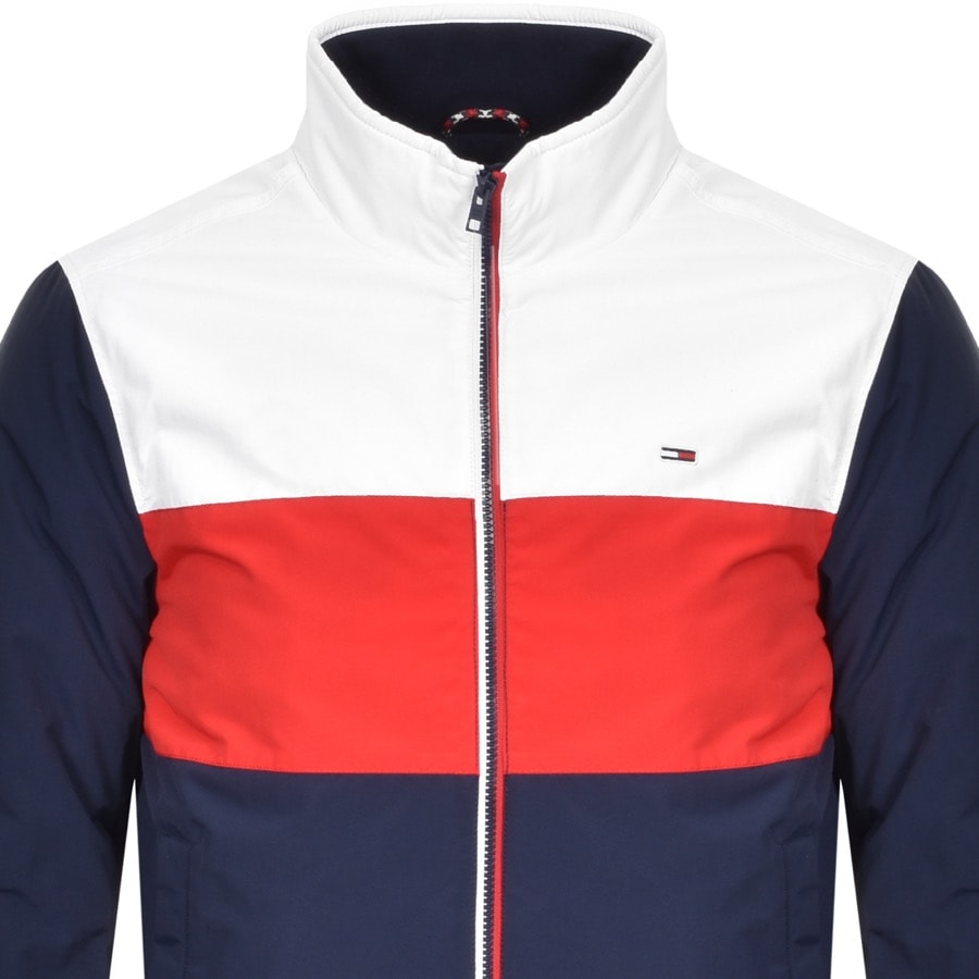 Alternative Image for ProductTommy Jeans Colour Block Padded Jacket Navy2